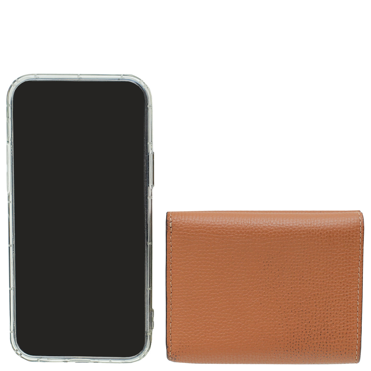 Loewe Tan Anagram Trifold Wallet-Loewe-THE CLOSET