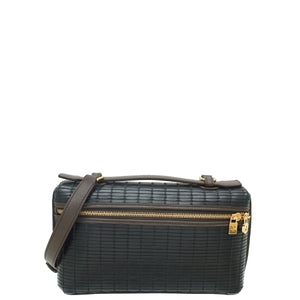 Loro Piana Bicolor Woven Extra Pocket 19 Bag
