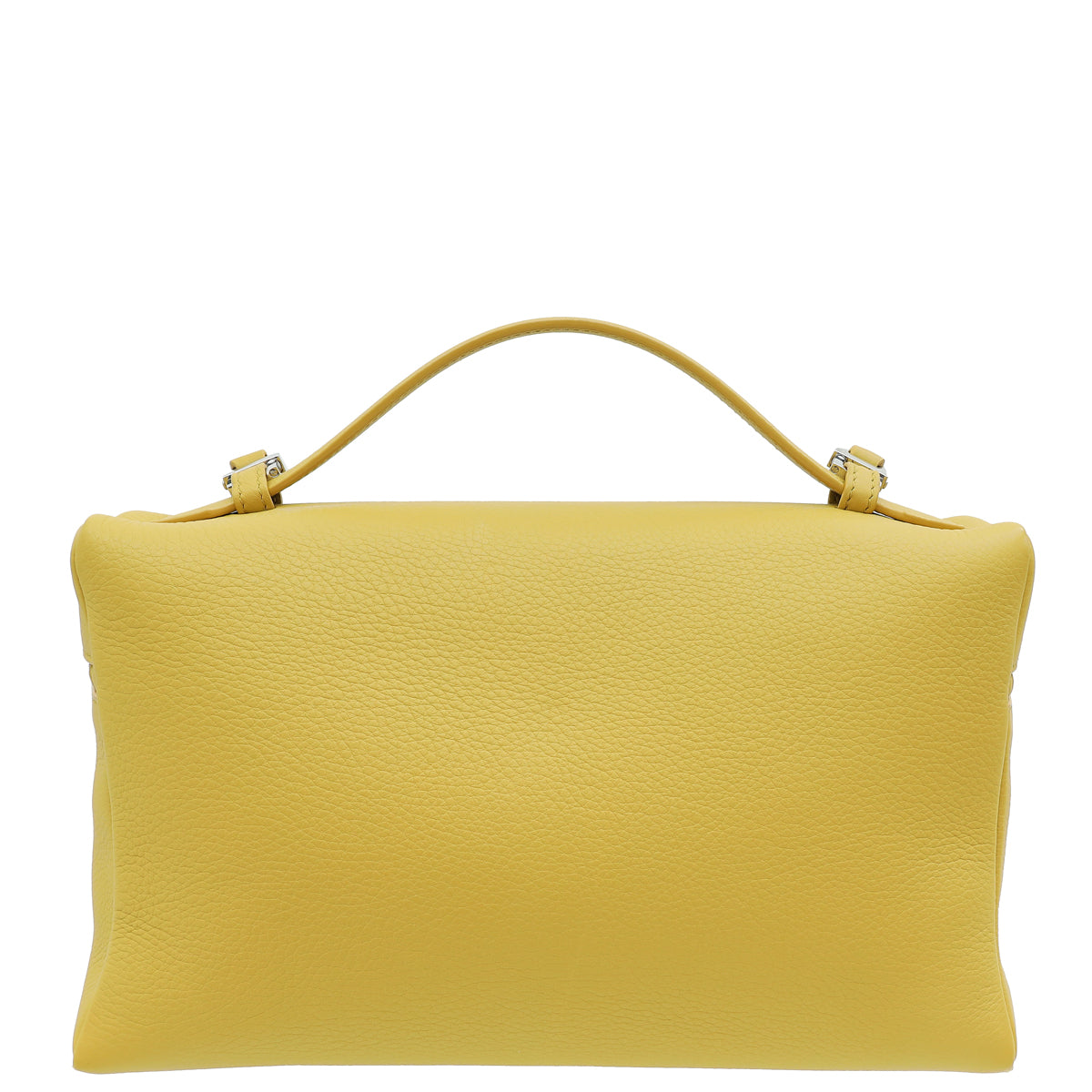 Loro Piana Mustard Yellow Extra Pocket L27 Bag-Loro Piana-THE CLOSET