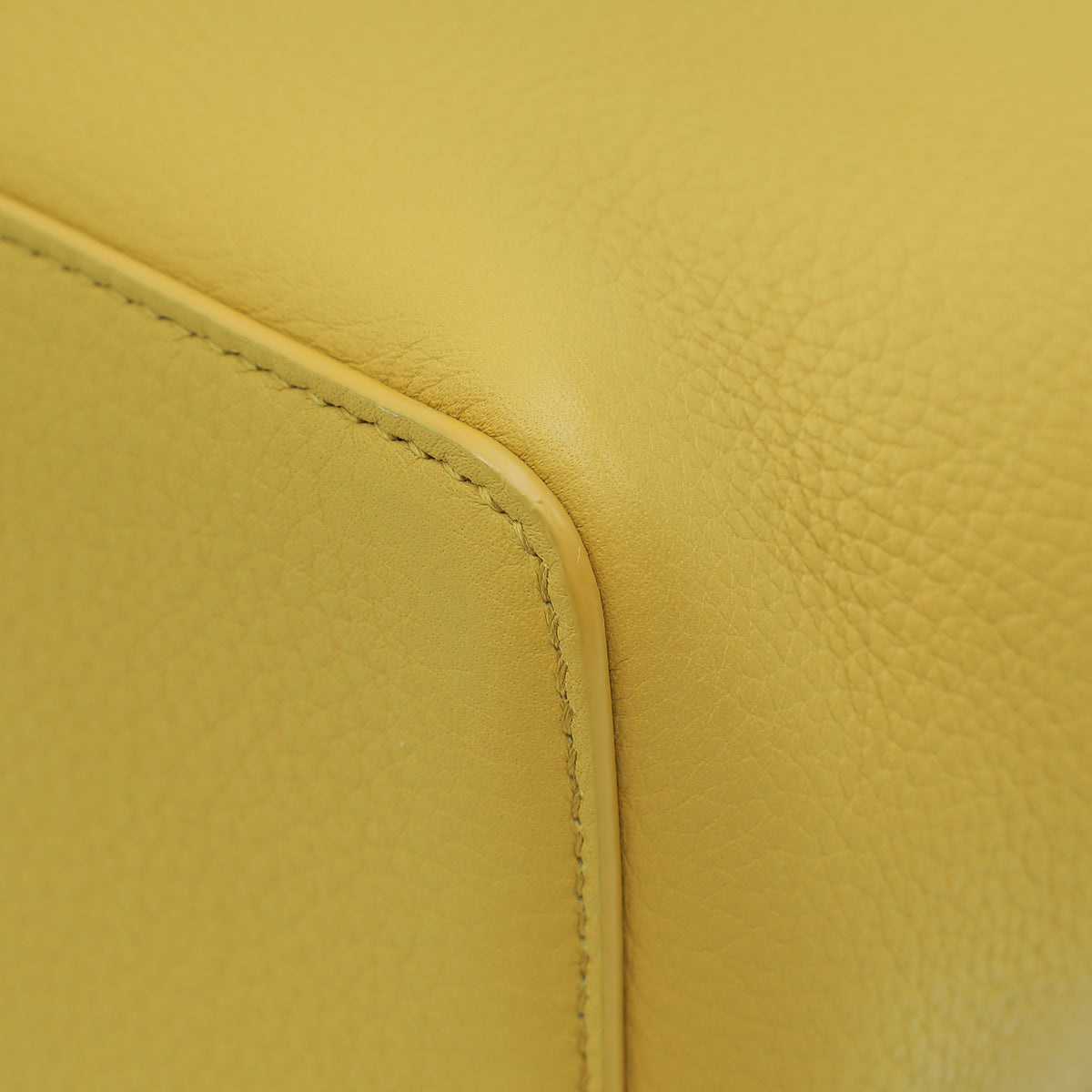 Loro Piana Mustard Yellow Extra Pocket L27 Bag