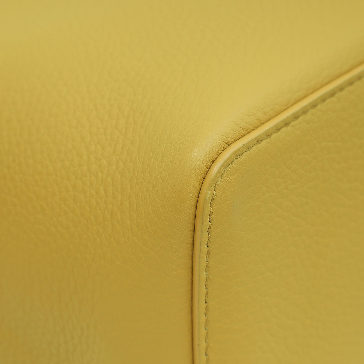 Loro Piana Mustard Yellow Extra Pocket L27 Bag