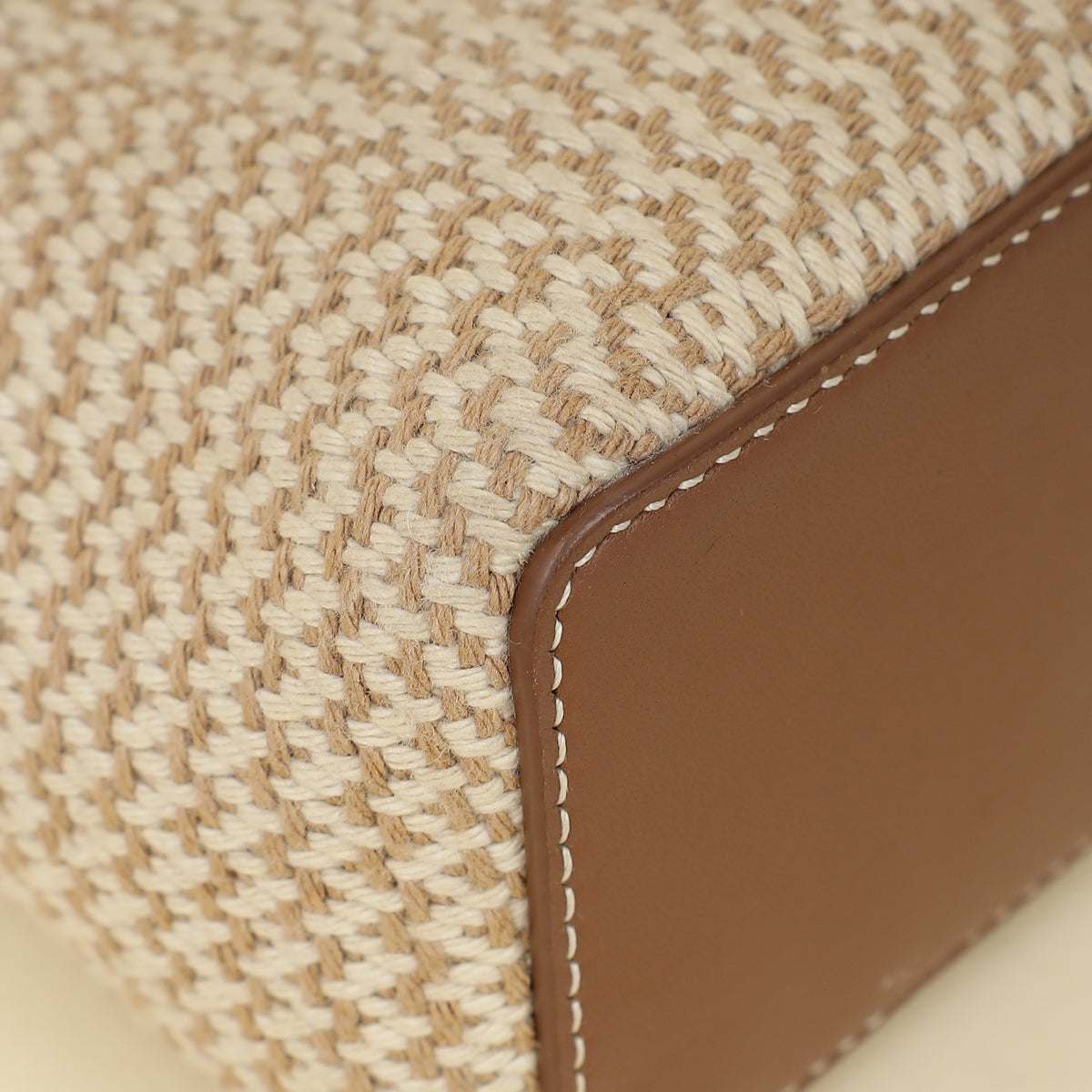 Loro Piana Ecru Brown Cotton Extra Pocket L19 Bag-Loro Piana-THE CLOSET