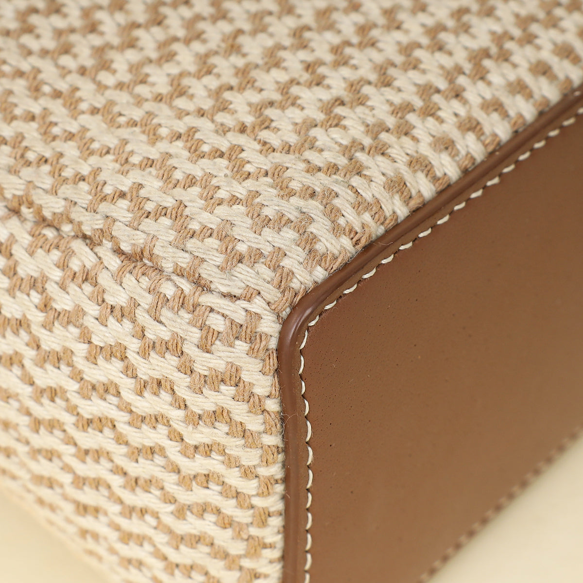 Loro Piana Ecru Brown Cotton Extra Pocket L19 Bag-Loro Piana-THE CLOSET