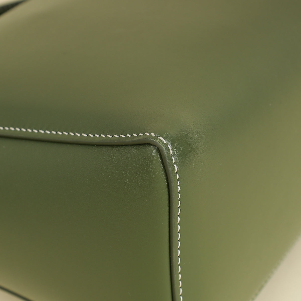 Loro Piana Dark Lichen Green Extra L27 Saddle Bag-Loro Piana-THE CLOSET