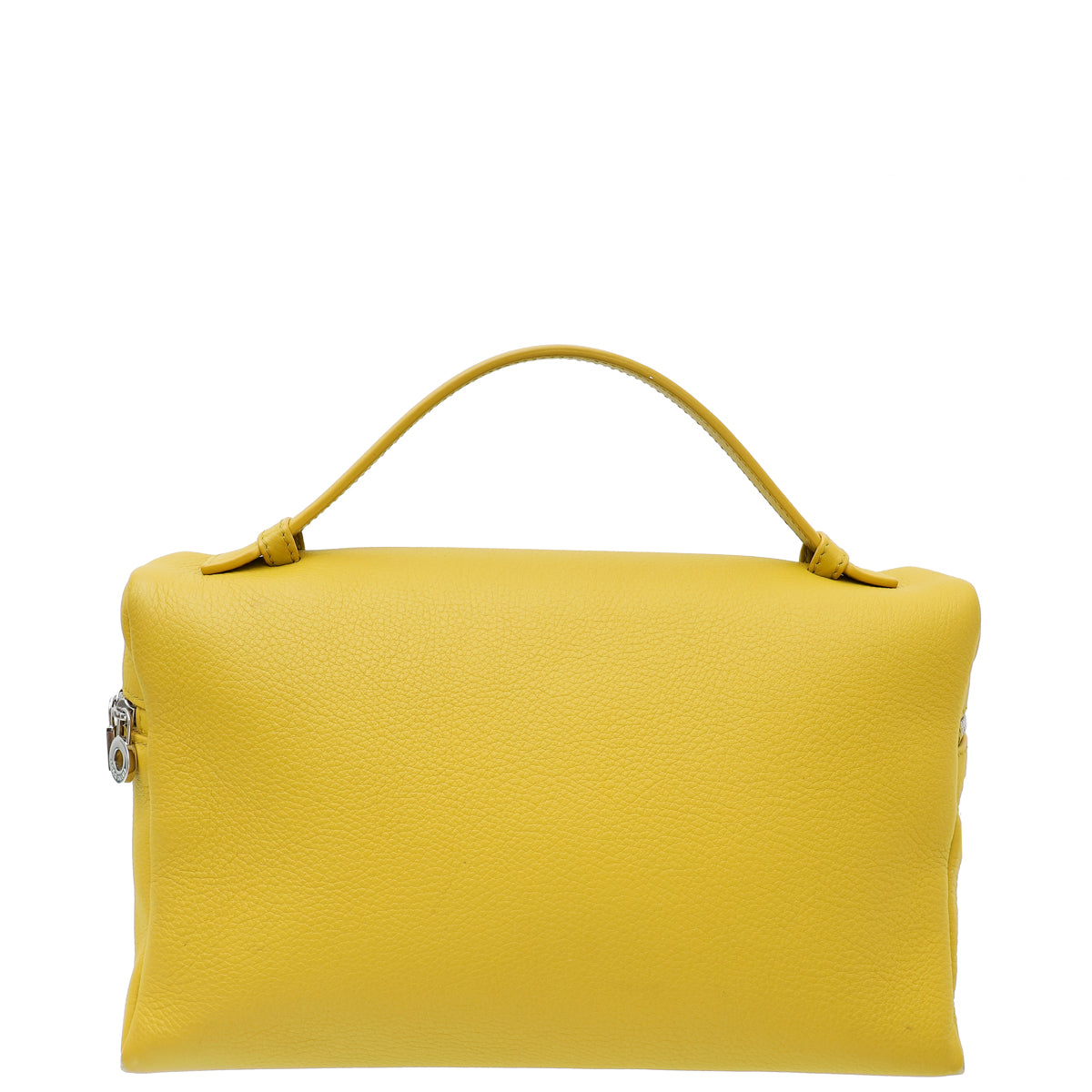 Loro Piana Mustard Extra Grained Bag-Loro Piana-THE CLOSET