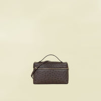 Loro Piana Chocolate Extra Pocket L27 Bag