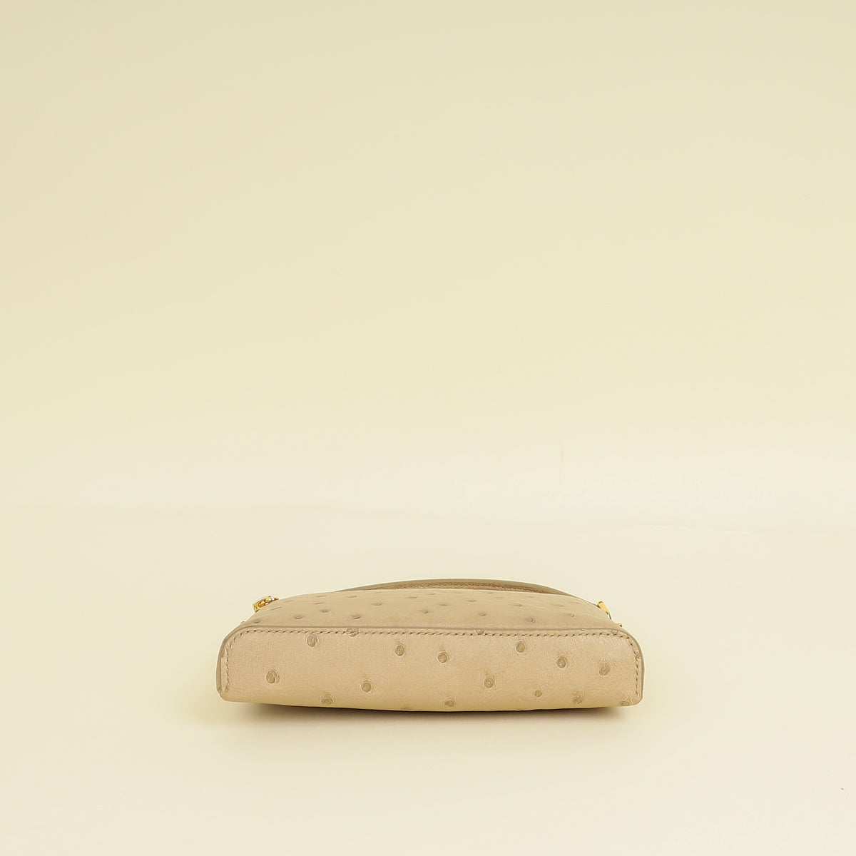 Loro Piana Galet Ostrich Extra Pocket Mini Pouch