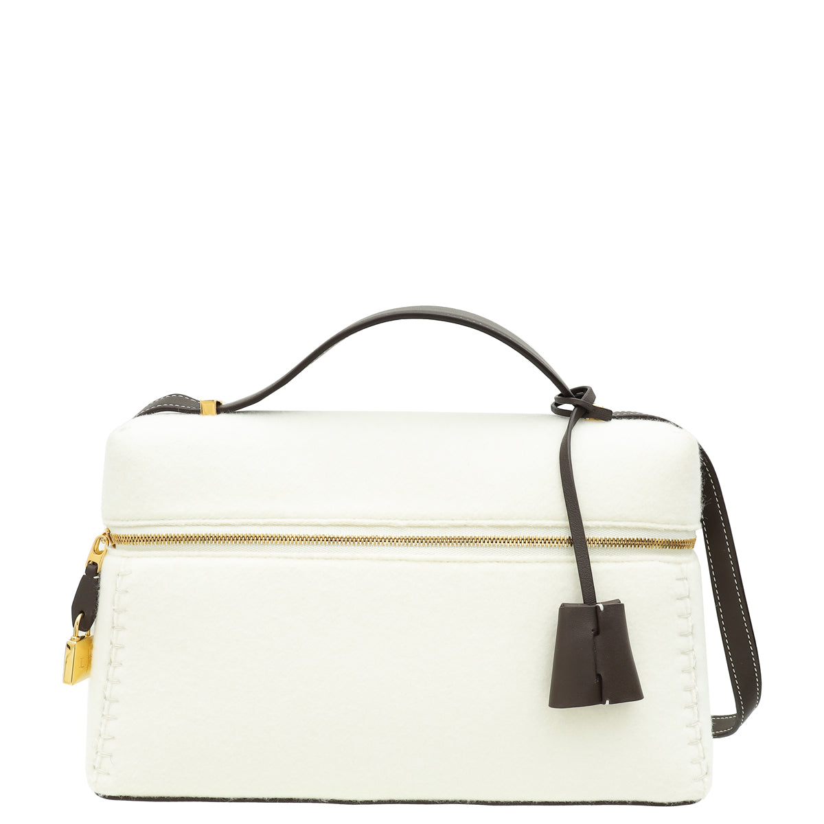 Loro Piana Bicolor Cashmere Extra Bag-Loro Piana-THE CLOSET