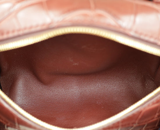 Loro Piana Azuki Beans Alligator Extra Pouch L14 Bag