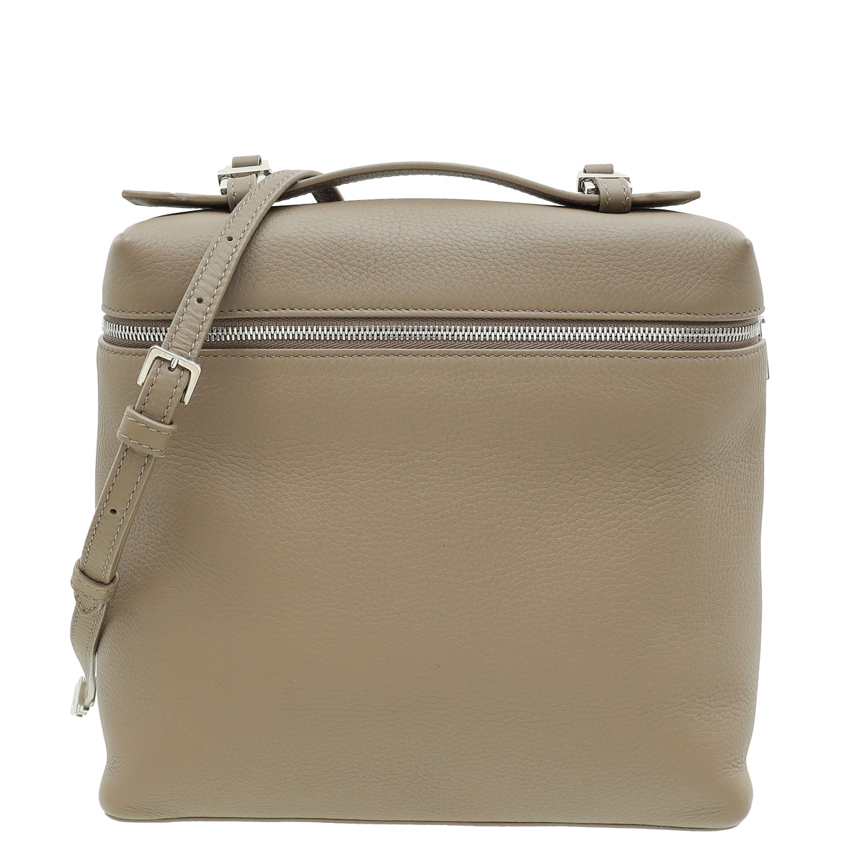 Loro Piana Warm Mastic Extra Pocket Backpack Bag-Loro Piana-THE CLOSET