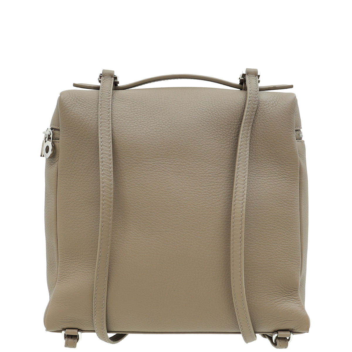 Loro Piana Warm Mastic Extra Pocket Backpack Bag-Loro Piana-THE CLOSET