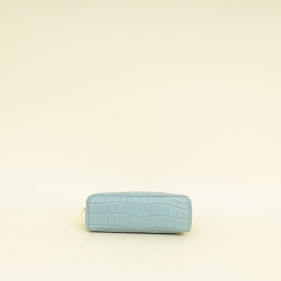 Loro Piana Cloud Blue Alligator Extra Pocket L14