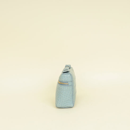 Loro Piana Cloud Blue Alligator Extra Pocket L14