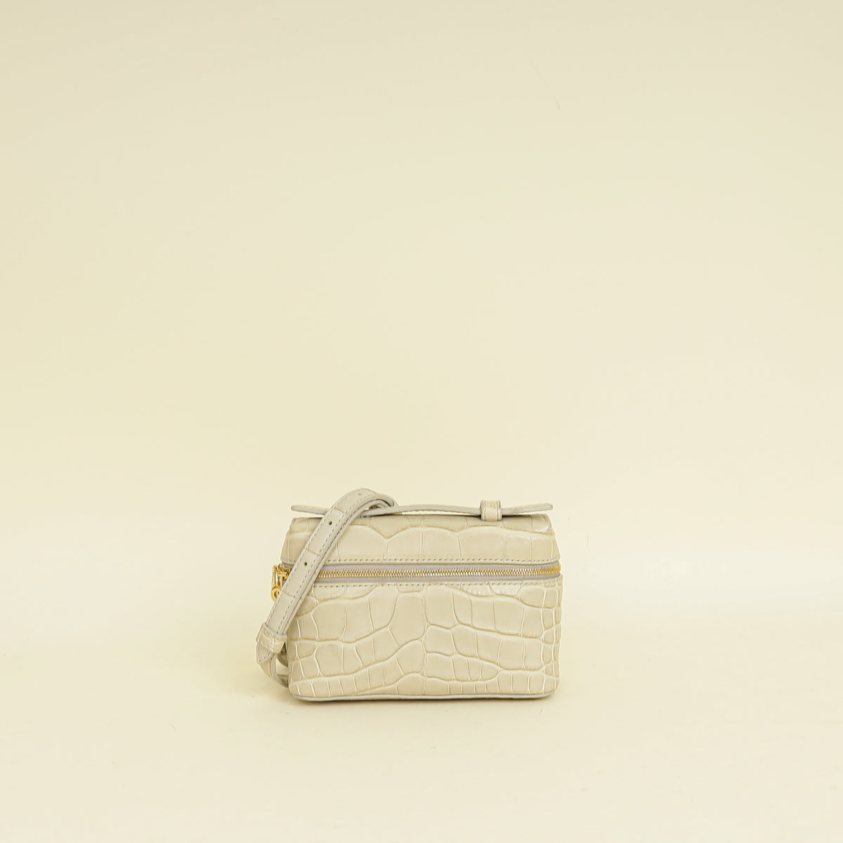 Loro Piana Inka Stone Alligator Extra Pocket L14