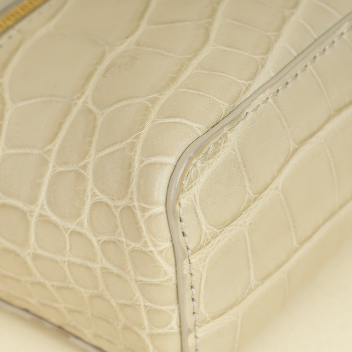 Loro Piana Inka Stone Alligator Extra Pocket L14