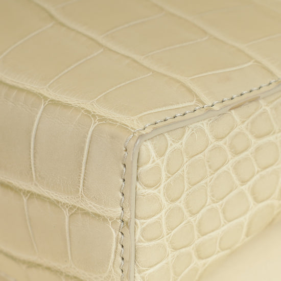 Loro Piana Inka Stone Alligator Extra Pocket L14