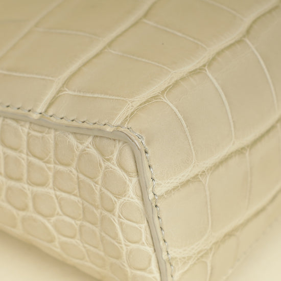 Loro Piana Inka Stone Alligator Extra Pocket L14