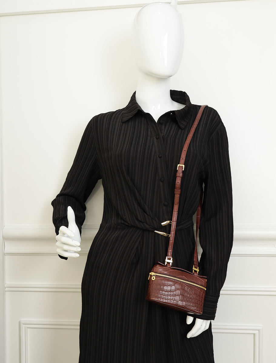 Loro Piana Azuki Beans Alligator Extra Pocket L14