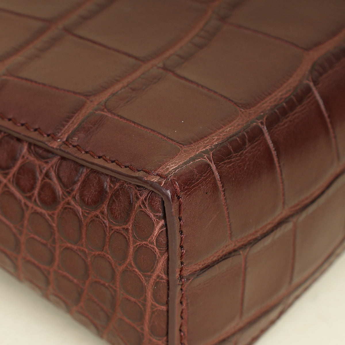 Loro Piana Azuki Beans Alligator Extra Pocket L14