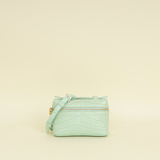 Loro Piana Mint Alligator Extra Pocket L14