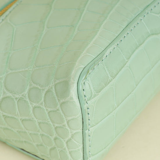 Loro Piana Mint Alligator Extra Pocket L14