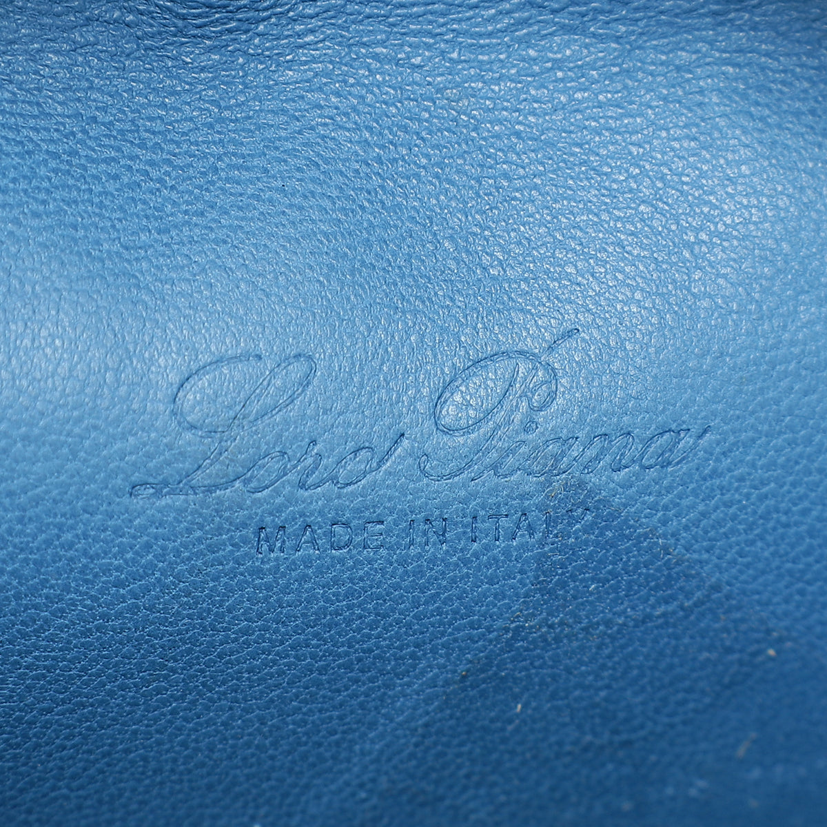 Loro Piana Blue Ostrich Extra Pocket L19 Bag-Loro Piana-THE CLOSET