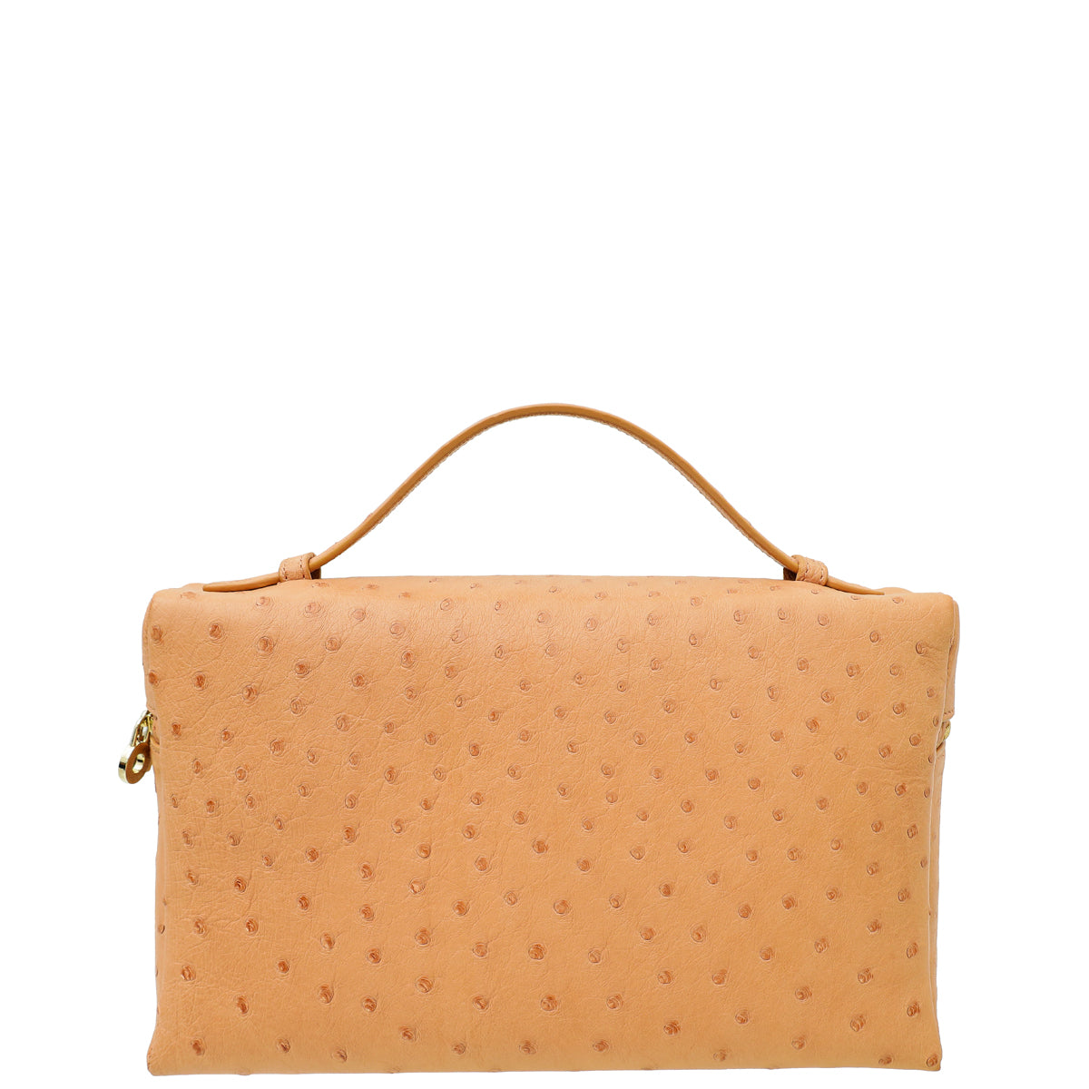 Loro Piana Ophelia Skin Ostrich Extra Pocket 27 Pouch-Loro Piana-THE CLOSET