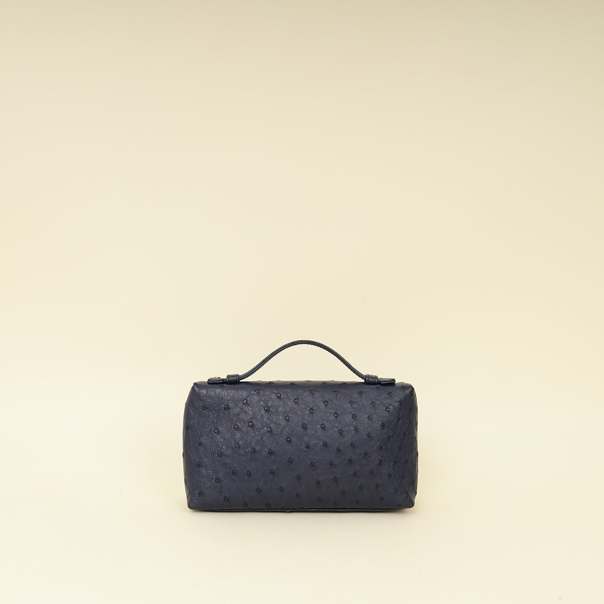Loro Piana Blue Ostrich L19 Pouch-Loro Piana-THE CLOSET