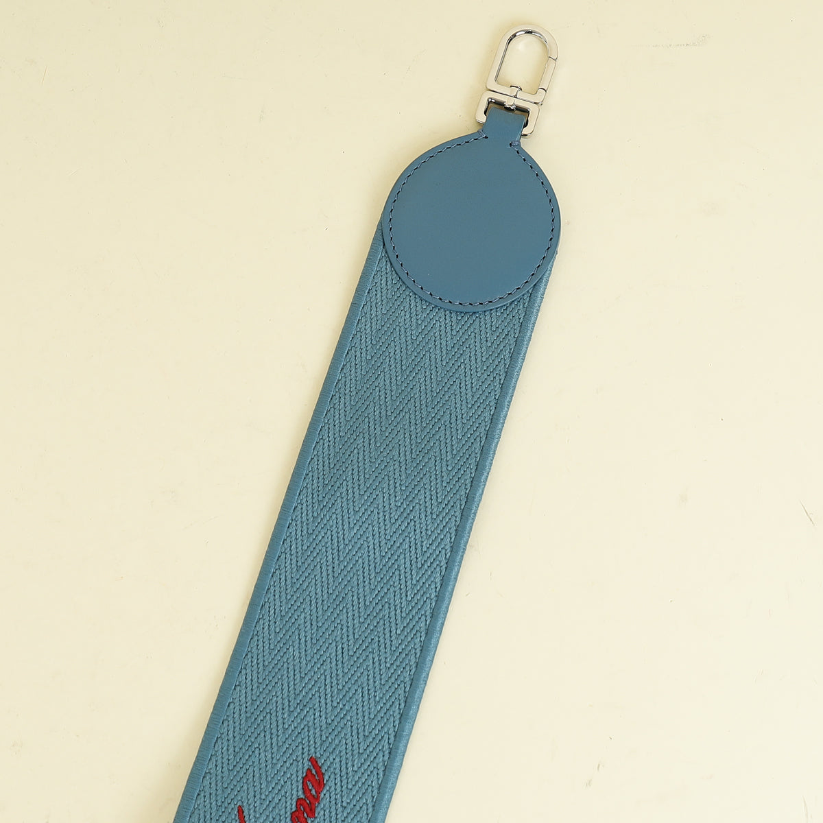 Loro Piana Blue Selvedge Shoulder Strap