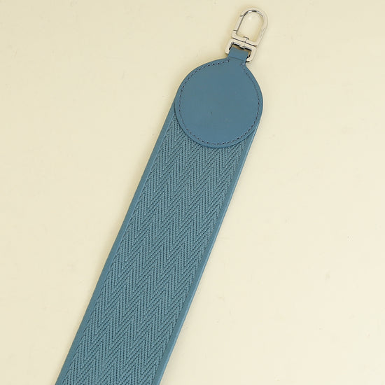 Loro Piana Blue Selvedge Shoulder Strap