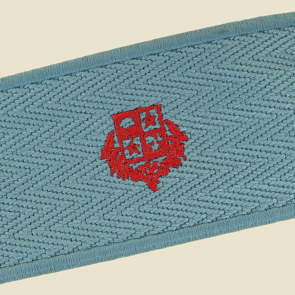 Loro Piana Blue Selvedge Shoulder Strap