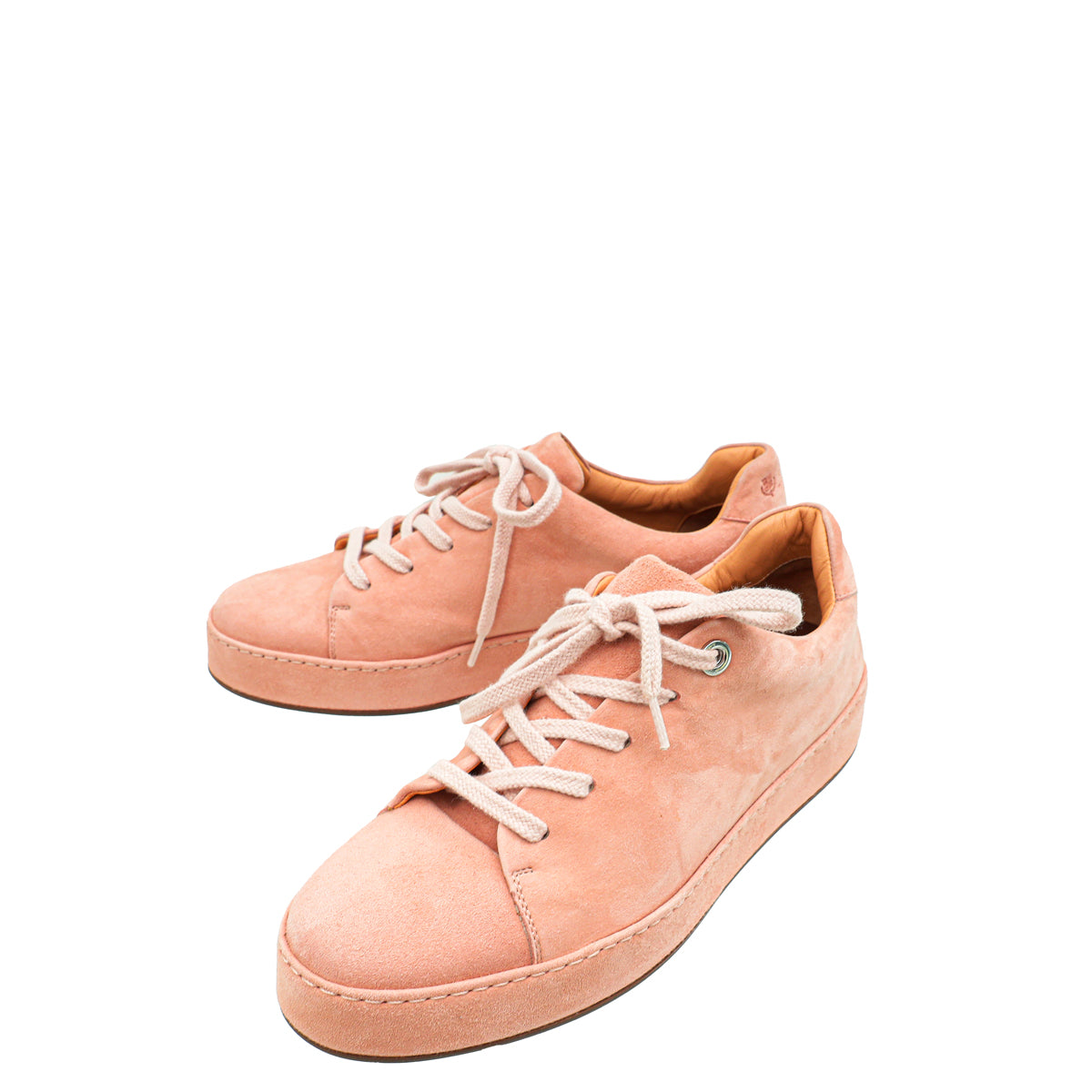 Loro Piana Salmon Pink Nuage Sneaker 37.5