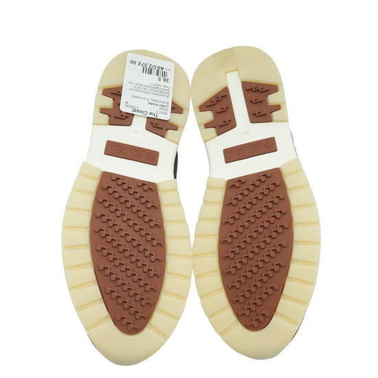 Load image into Gallery viewer, Loro Piana Agano Green 360 LP Microfibre Slip On Sneaker 36.5
