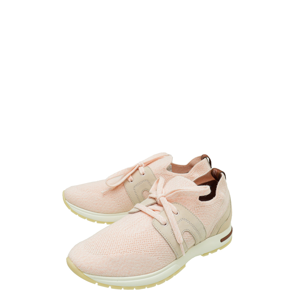 Loro Piana Pink Sand Lady Flexy Walk Sneaker 36.5-Loro Piana-THE CLOSET