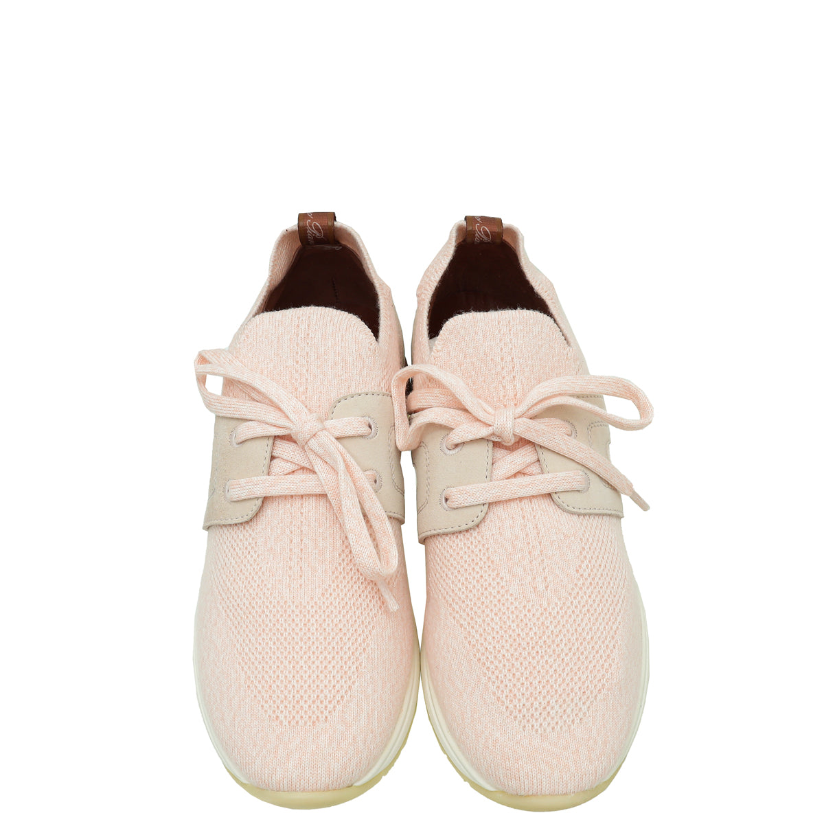 Loro Piana Pink Sand Lady Flexy Walk Sneaker 36.5