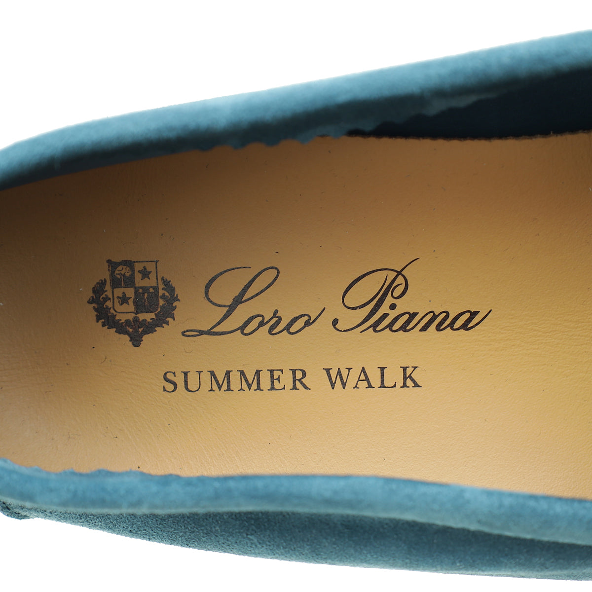 Loro Piana Starry Sapphire Summer Charms Walk Loafer 37