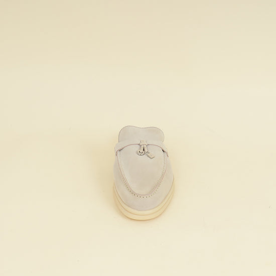 Loro Piana Tapioca Babouche Charms Walk Loafer 39-Loro Piana-THE CLOSET