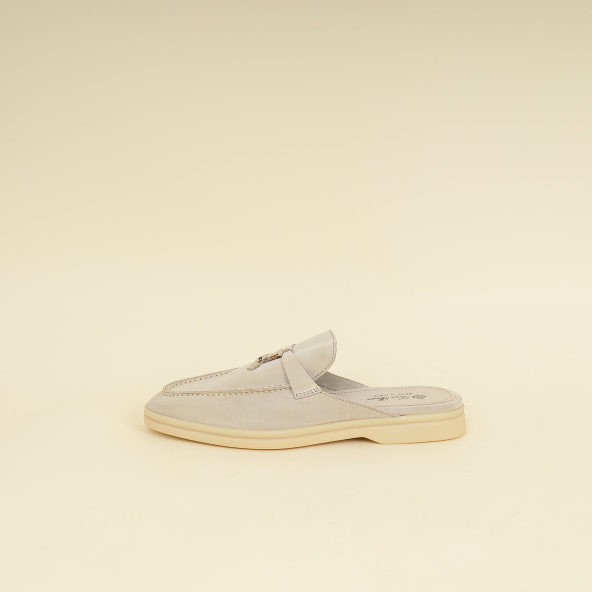 Loro Piana Tapioca Babouche Charms Walk Loafer 39-Loro Piana-THE CLOSET