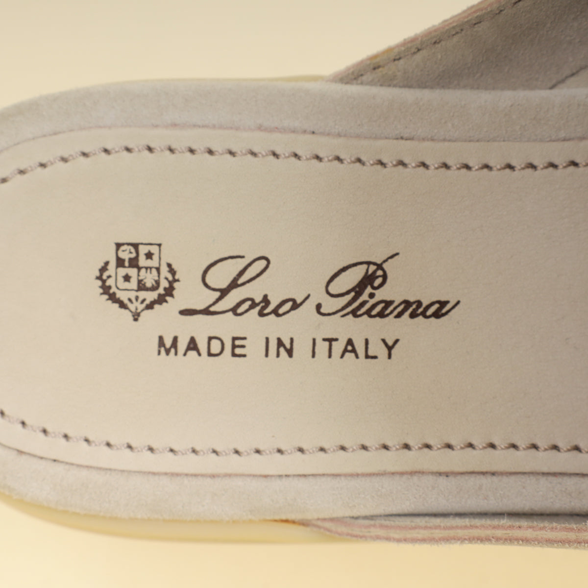 Loro Piana Tapioca Babouche Charms Walk Loafer 39-Loro Piana-THE CLOSET