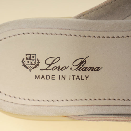 Loro Piana Tapioca Babouche Charms Walk Loafer 39-Loro Piana-THE CLOSET