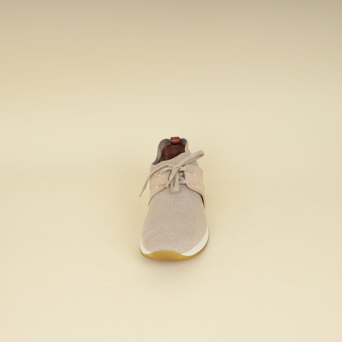 Loro Piana Beige Melange 360 LP Lady Flexy Walk Sneaker 40