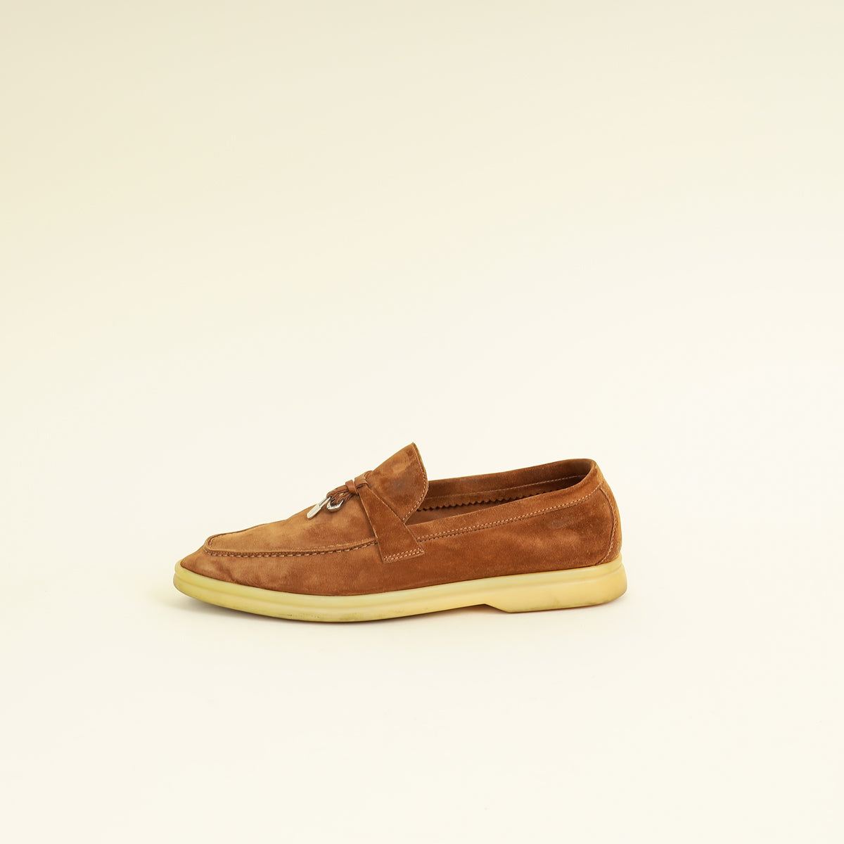 Loro Piana Clove Summer Charm Walk Loafer 37.5