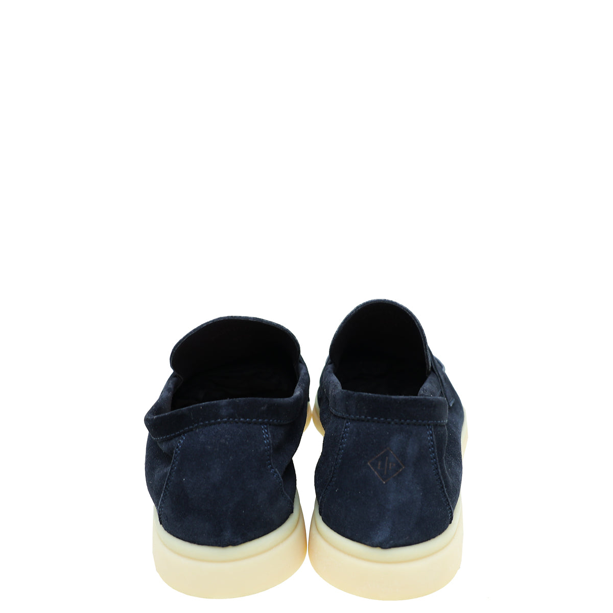 Loro Piana Navy Blue Summer Charms Walk Loafers 37.5 – THE CLOSET