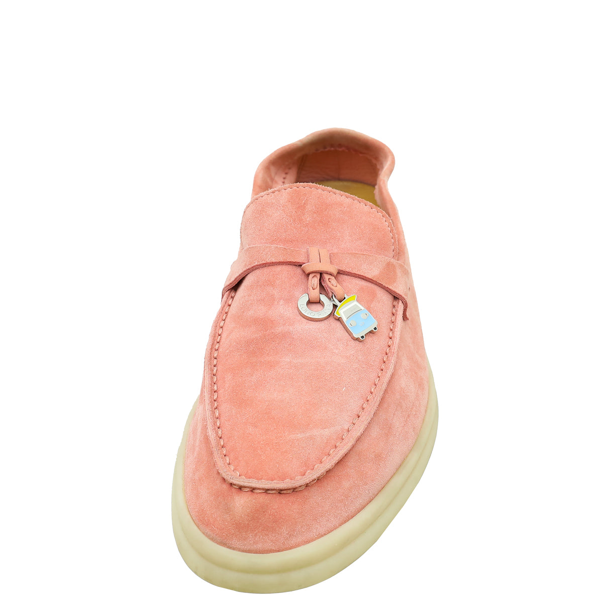 Loro Piana Flowering Cherry Special Edition Summer Walk Charms Loafers 37.5-Loro Piana-THE CLOSET