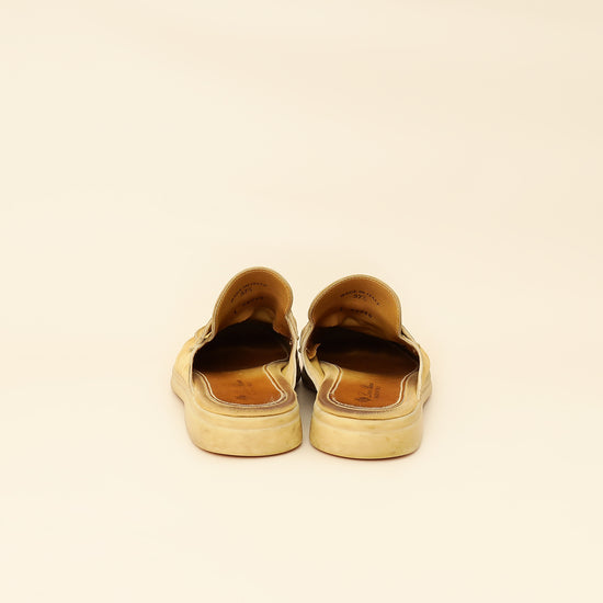 Loro Piana Beige Babouche Charms Walk Loafer 37.5-Loro Piana-THE CLOSET