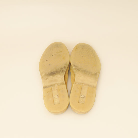 Loro Piana Beige Babouche Charms Walk Loafer 37.5-Loro Piana-THE CLOSET