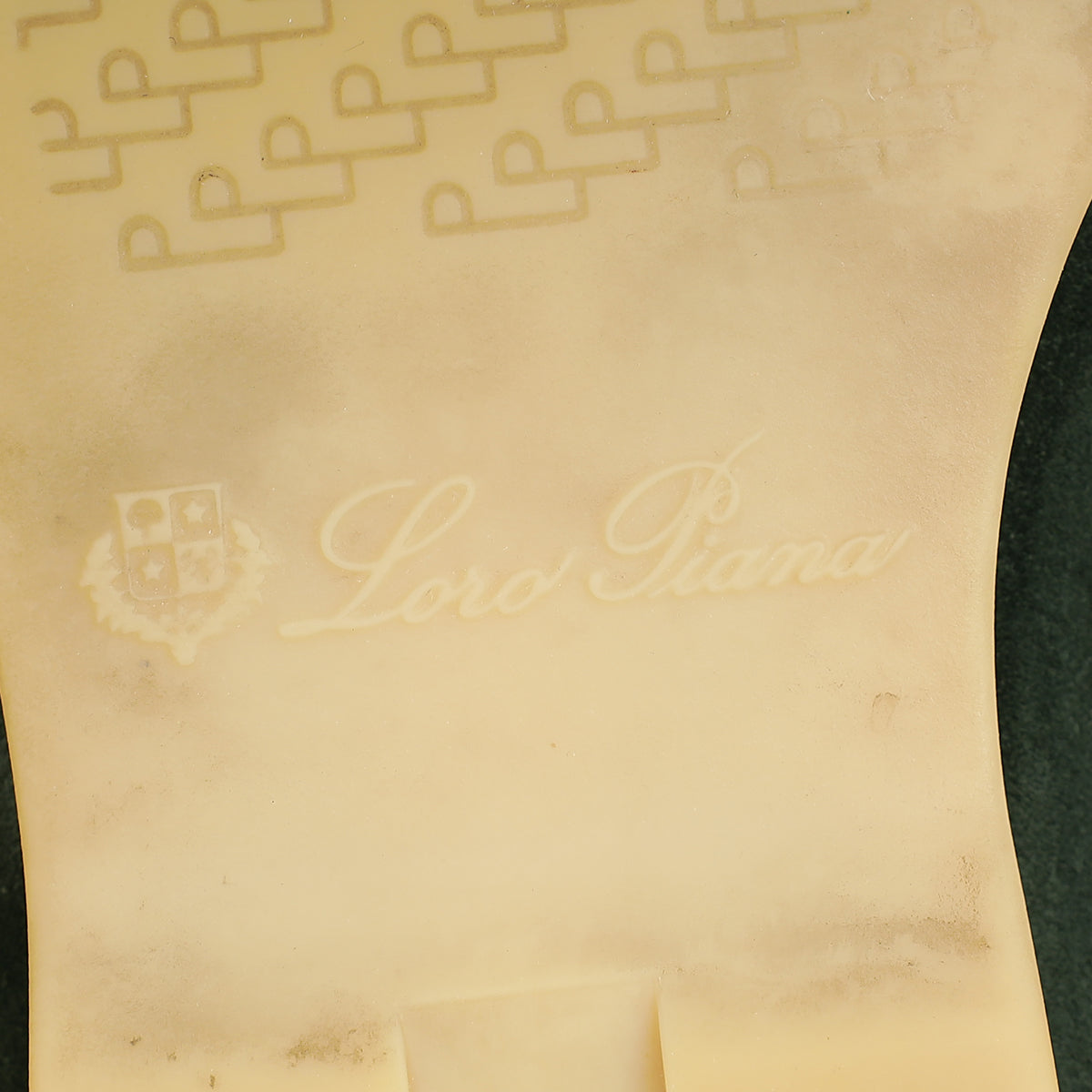 Loro Piana Green Glass Summer Charms Walk Loafers 37-Loro Piana-THE CLOSET