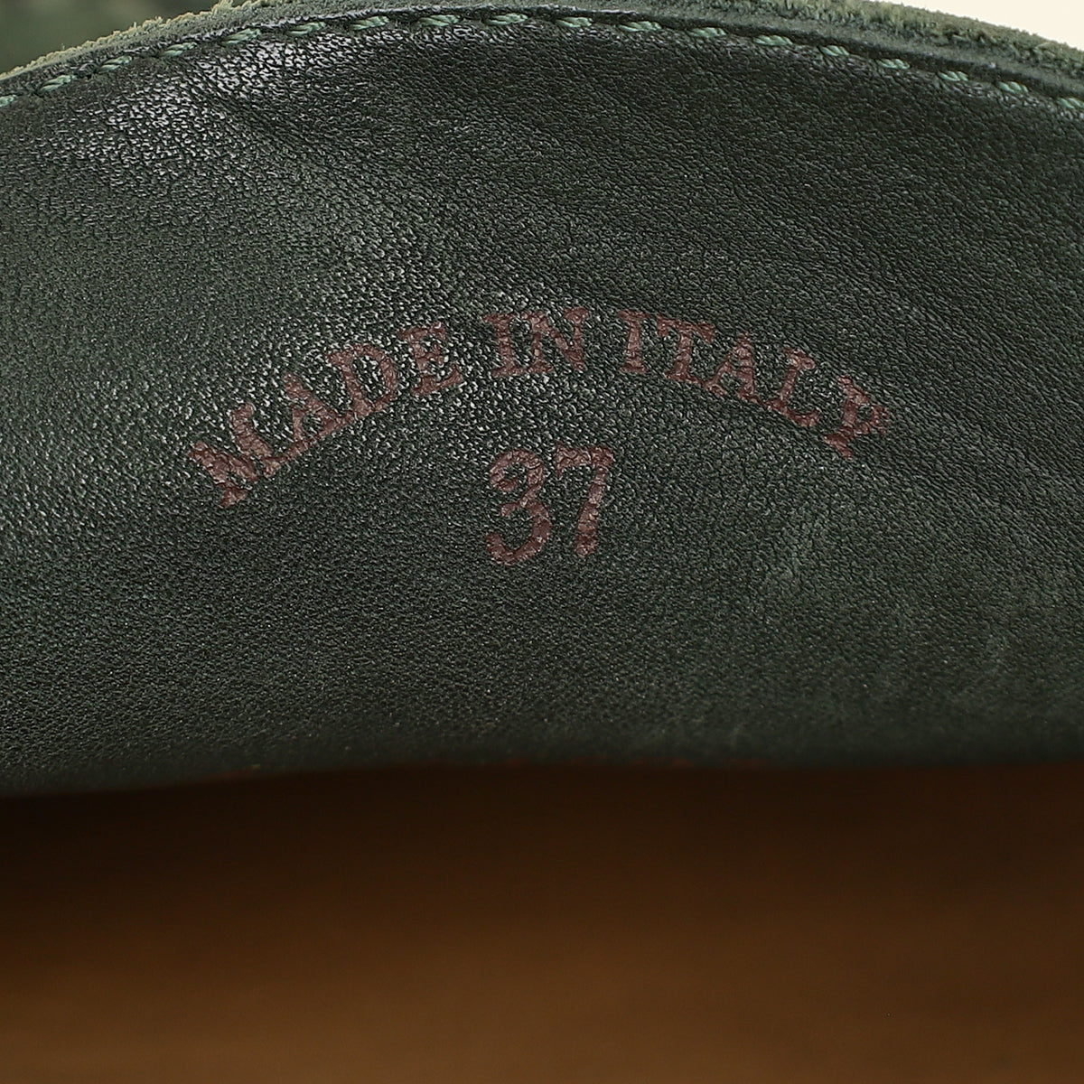 Loro Piana Green Glass Summer Charms Walk Loafers 37-Loro Piana-THE CLOSET