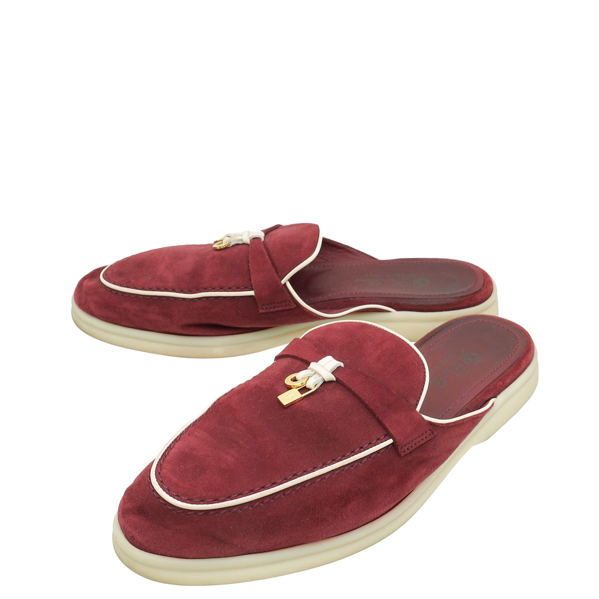 Loro Piana Aguaje Charms Walk Babouche Loafer 38-Loro Piana-THE CLOSET