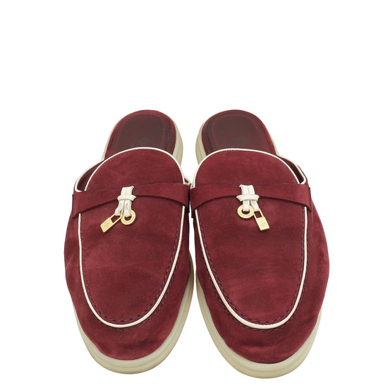 Load image into Gallery viewer, Loro Piana Aguaje Charms Walk Babouche Loafer 38
